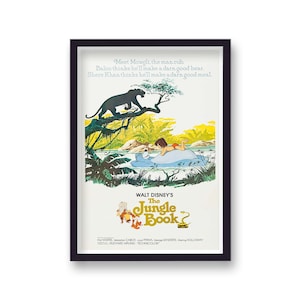 Vintage Movie Print The Jungle Book No3