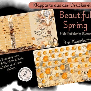 Beautiful Spring - 3 er Klappkarte