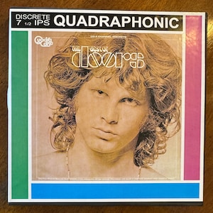 QUAD The Doors "The Best of the Doors" 4-4-4 Reel to Reel Tape 7.5 ips