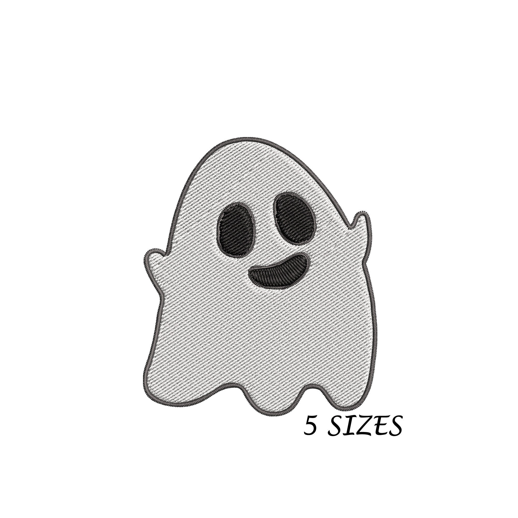 Halloween Ghost Embroidery Design , Multi Formats , 4 Sizes, Design for Machine Etsy