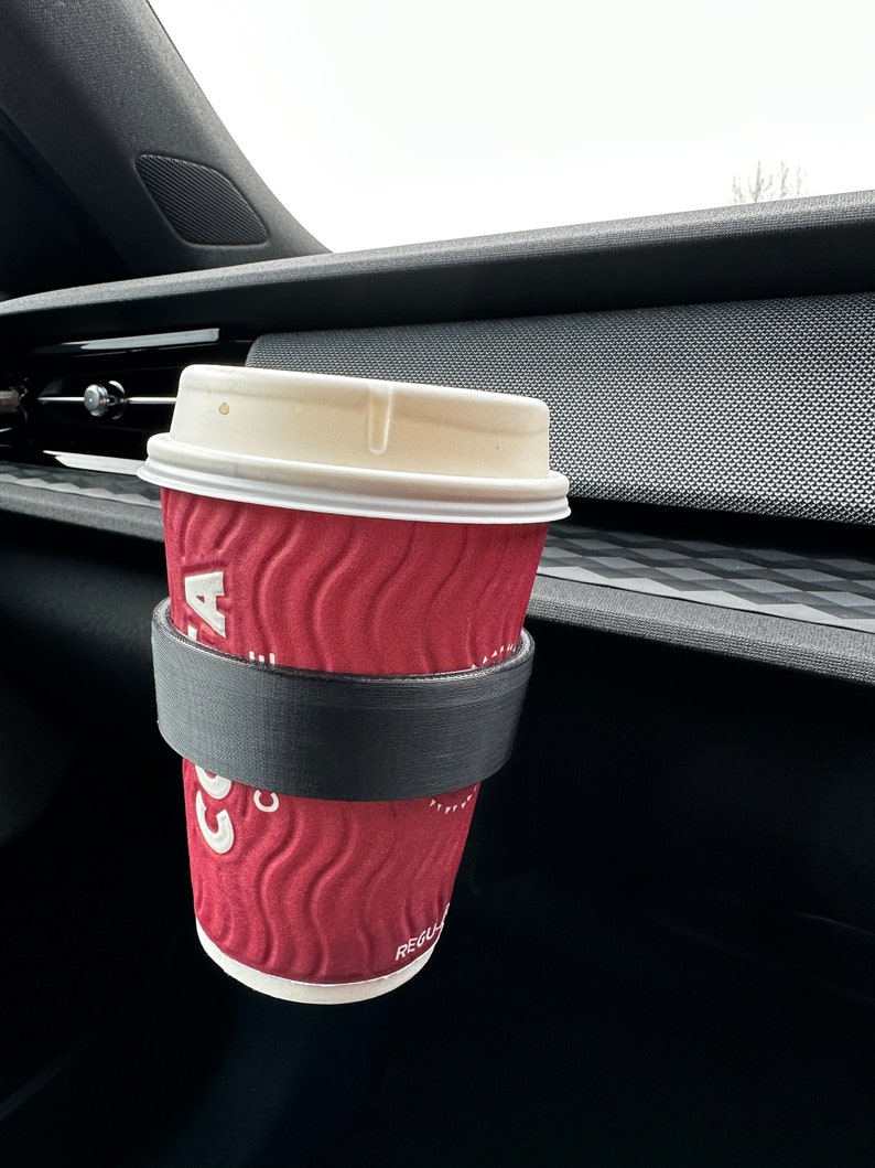 Drinks Cup Holder for Disposable Coffee Cups Fits Polestar 2 Shopping Hook Etsy UK