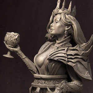 Youth Eternal Bust | Fantasy Female Bust | Nerikson | 12k | 100 mm
