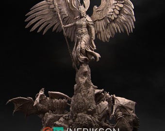 Revna the Angel of Salvation | Nerikson | Display Model | 140/75 mm scale