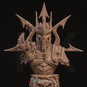 The Four Horsemen: Conquest Bust | Fantasy Male Bust | Nerikson | 12k | 100 mm