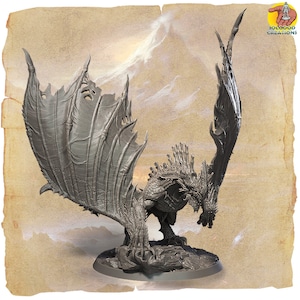 Raitomausu | Kaiju Dragon | Sea Dragon | RPG | D&D | Pathfinder | 12k | 3d print