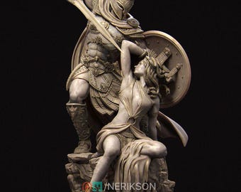 Medusa and Perseus Diorama | Nerikson | Display Model | 140 mm scale | 12k