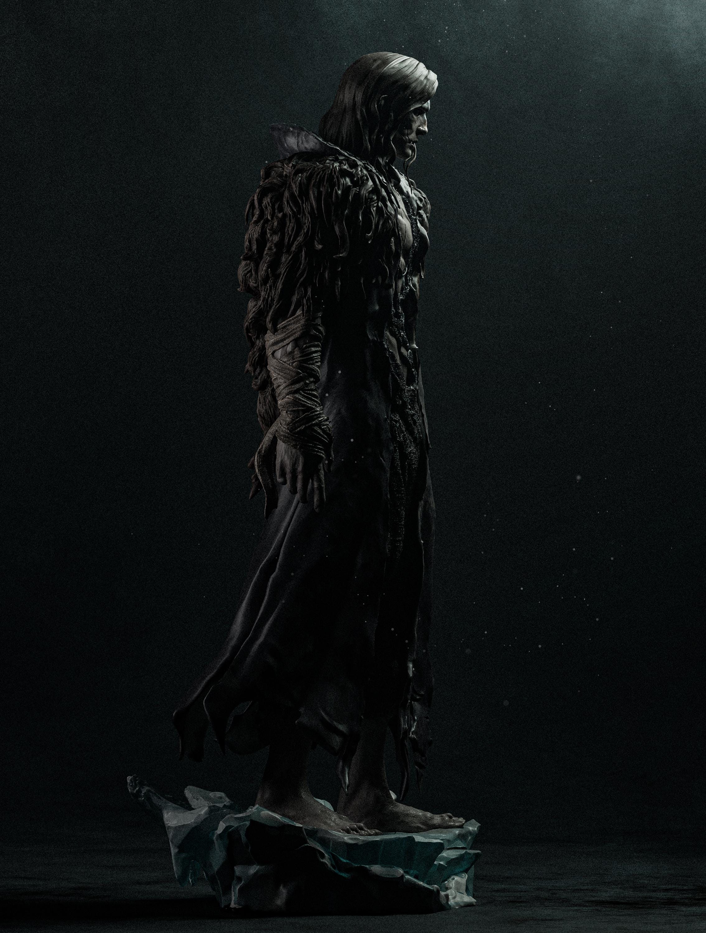 Frankenstein Library Display Frankenstein | CA 3D Studio | Display Model | 1/12 | 1/9 | 1/6 Statue ...