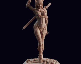 Cyberpunk Idol Vigilante - Keiko &quot;P0MP0M&quot; Pomeroy | A DM Stash & Nerikson | 12k | Display Model | RPG