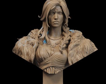 Busto de Freyja / CA 3D Studio / Busto femenino