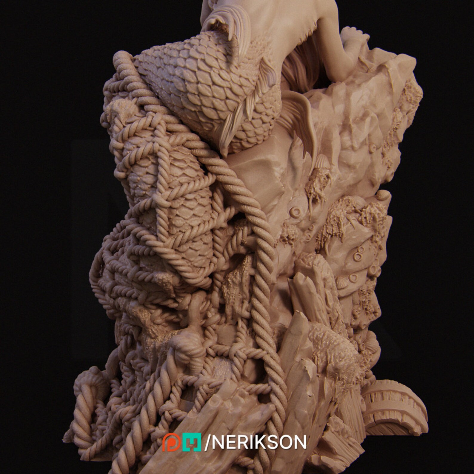 Requiem for a Dream Diorama | Nerikson | Display Model | 100 Mm Scale ...