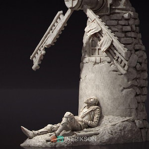 Don Chisciotte – La tragedia dei sogni / Nerikson / Modellino da esposizione / Scala 75 mm /