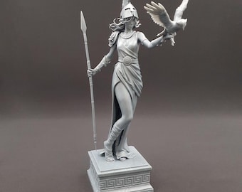 Atena / CA 3D Studio / Modello da esposizione / Statua in scala 1/12 / 1/9 / 1/6 / 12k