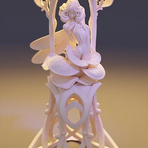 Evi of the Aurum Realm | Blackthorn Miniatures | Display Model | Dmytro Zamulin | 12k