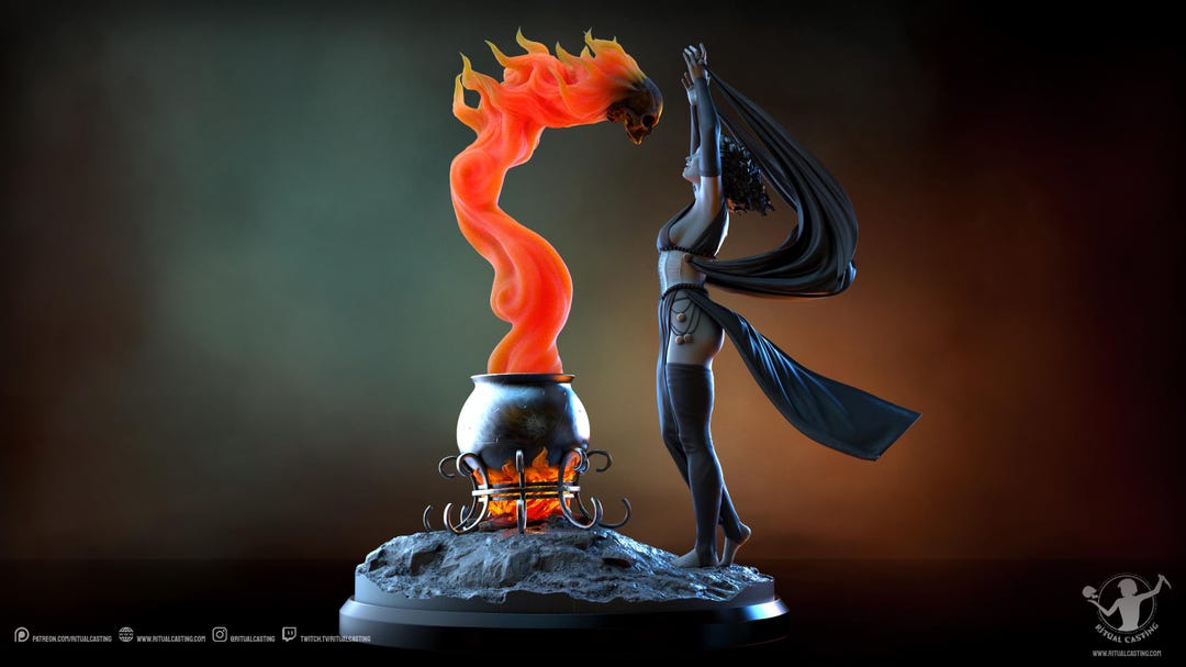 Lyra Weekend Ritual Lyra the Summoner | Ritual Design | Display Model | 1/12, 1/10, 1/9, 1/ ...