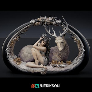 Four Seasons Winter Diorama | Nerikson | Display Model | 140 mm scale | 12k