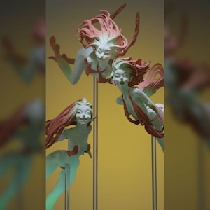 Pixies | Blackthorn Miniatures | Display Model | Dmytro Zamulin | 12k