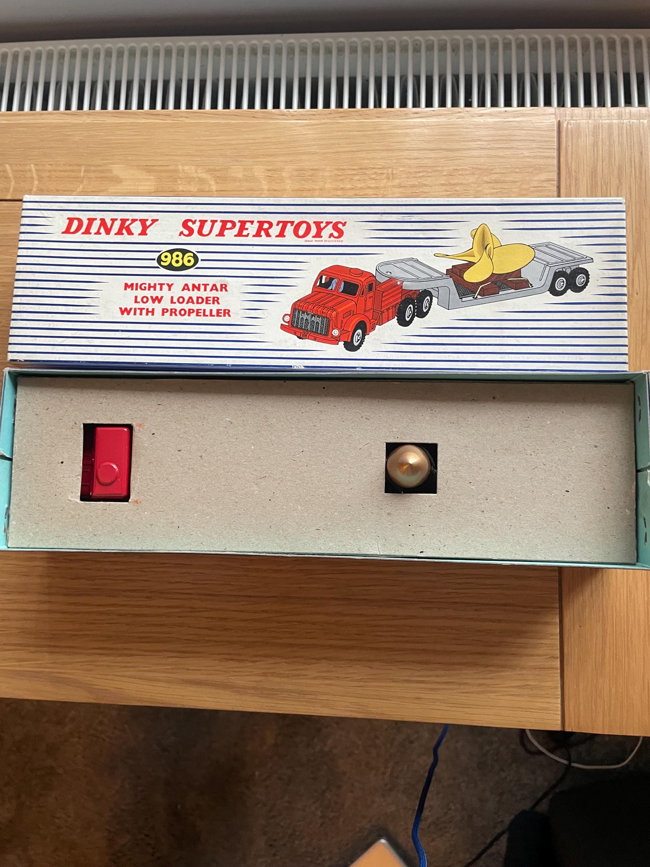 Rare Dinky Supertoys Mighty Antar Low Loader With Propeller