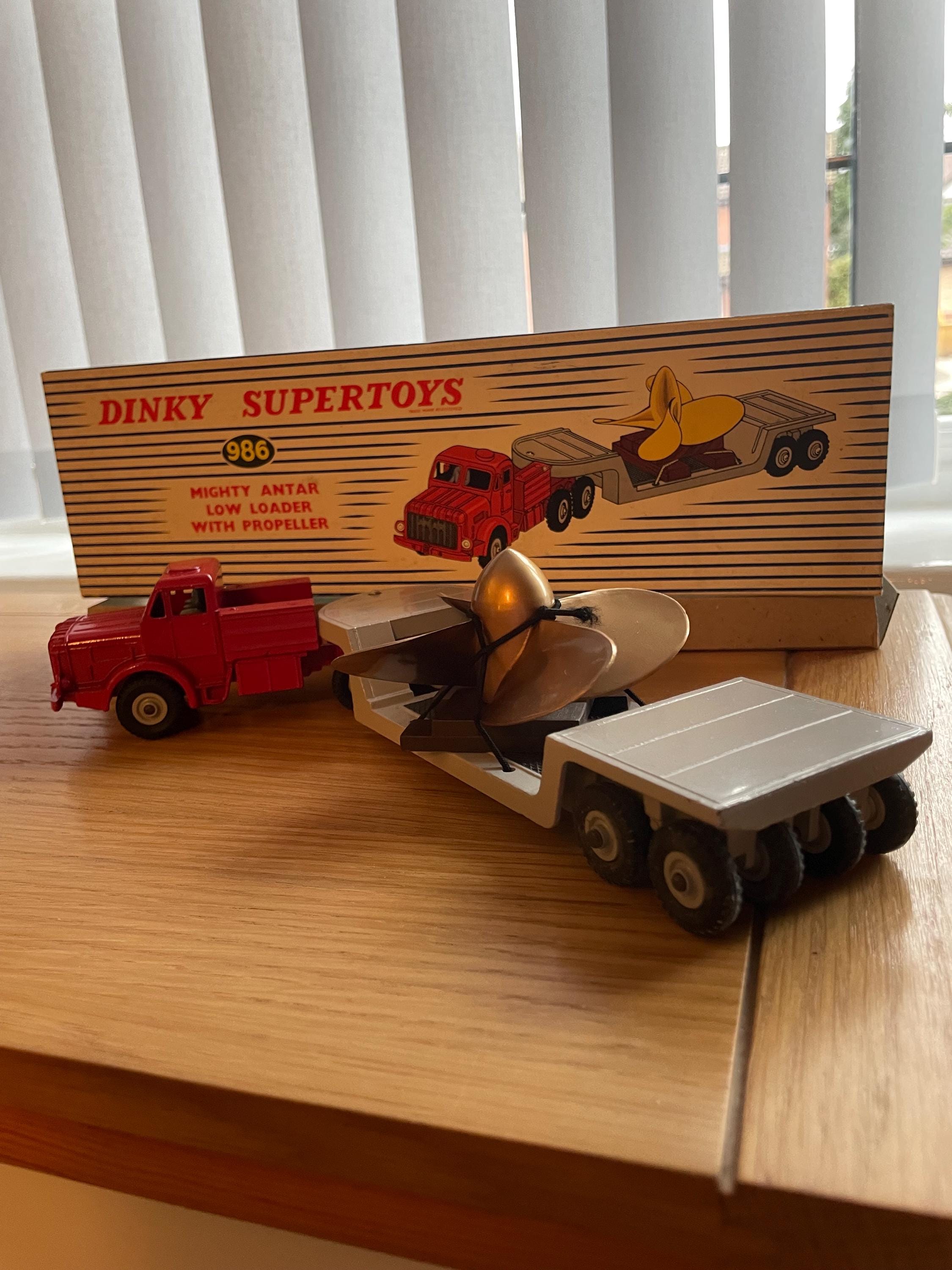 Rare Dinky Supertoys Mighty Antar Low Loader With Propeller