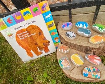 Story Stones - Brown Bear, What do you see?