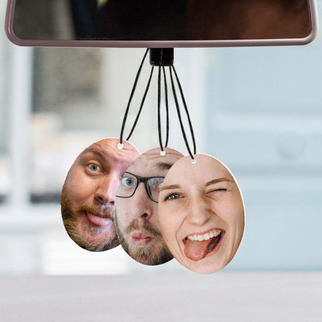 Fresh Face Air Fresheners I Air Freshener With Faceupload I Etsy UK