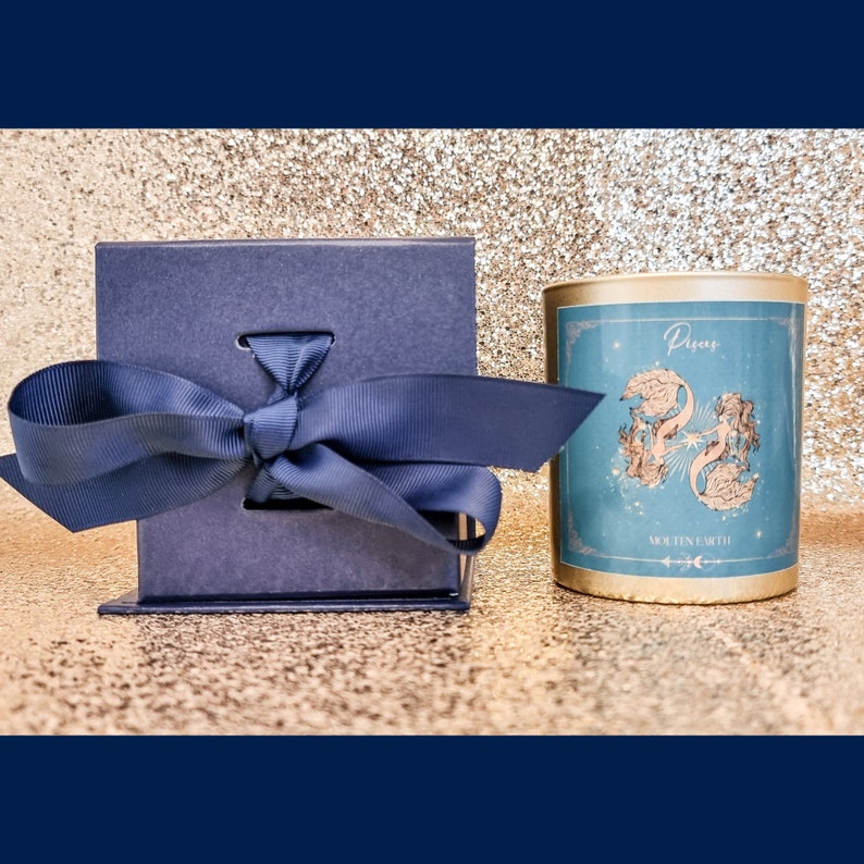 Pisces Scented Candle Zodiac Candle Astronomy Candle Star image 2