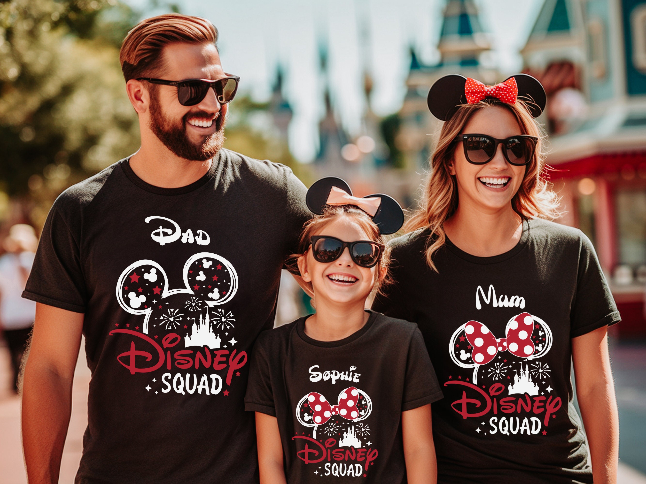 Discover ディズニー ファミリートリップ メンズ レディース ファミリーTシャツ ミッキー ミニー ディズニー社100周年 Disney Family Trip 2024