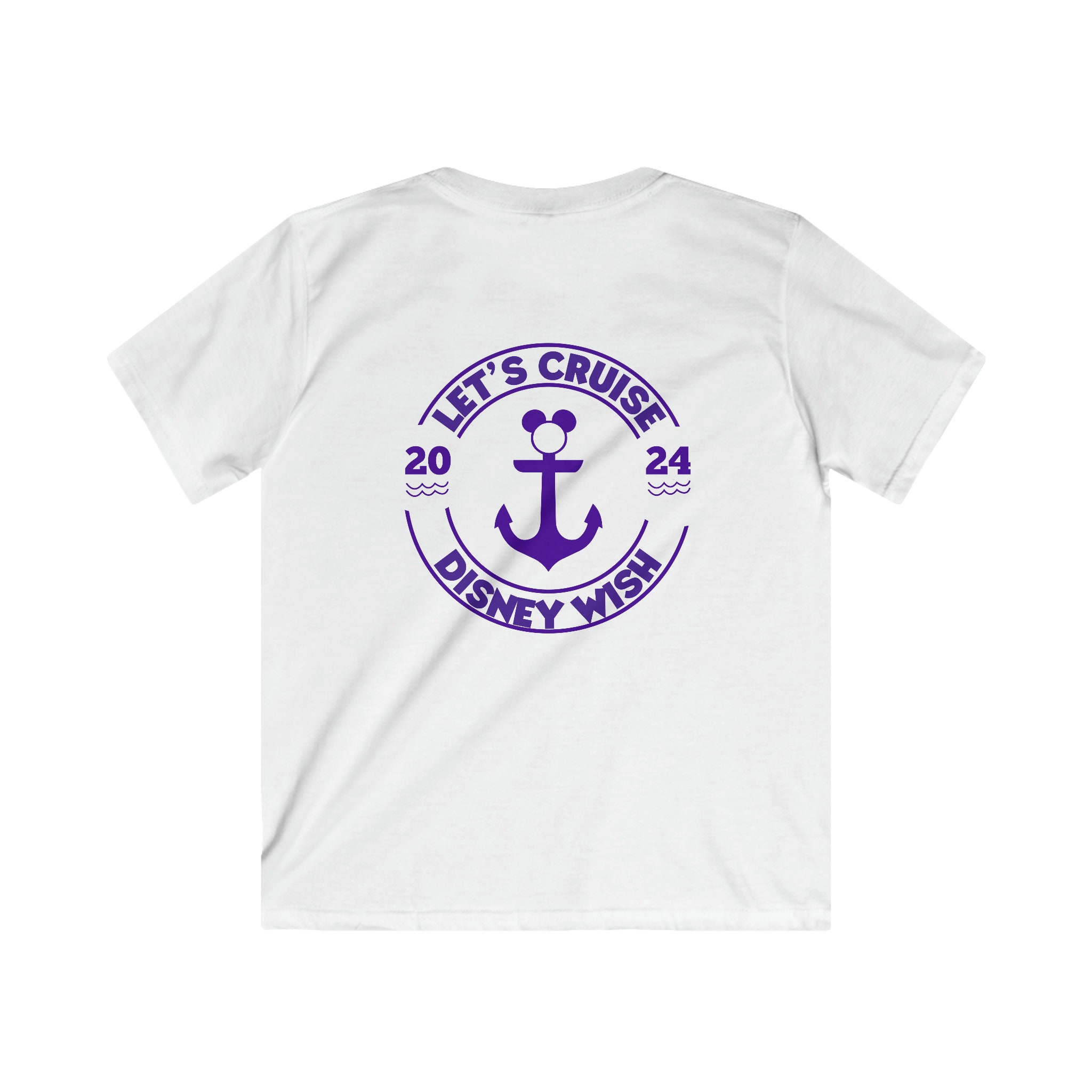 Disney Wish Cruise T-shirt, 2024 Disney Cruise Family Shirts, Kids ...