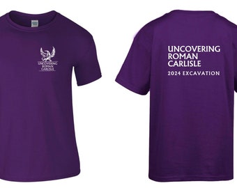 T-Shirt, Uncovering Roman Carlisle, 2024 excavation team