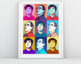 Sparks Pop Art - Ron & Russell Mael - A3 Prints - 8 versions Available!