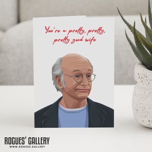 Verschiedene Valentinstagskarten - Larry David, Peaky Blinders & Jim Bowen