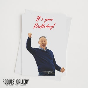 Steve Cooper Nottingham Forest Boss - Cartão de aniversário