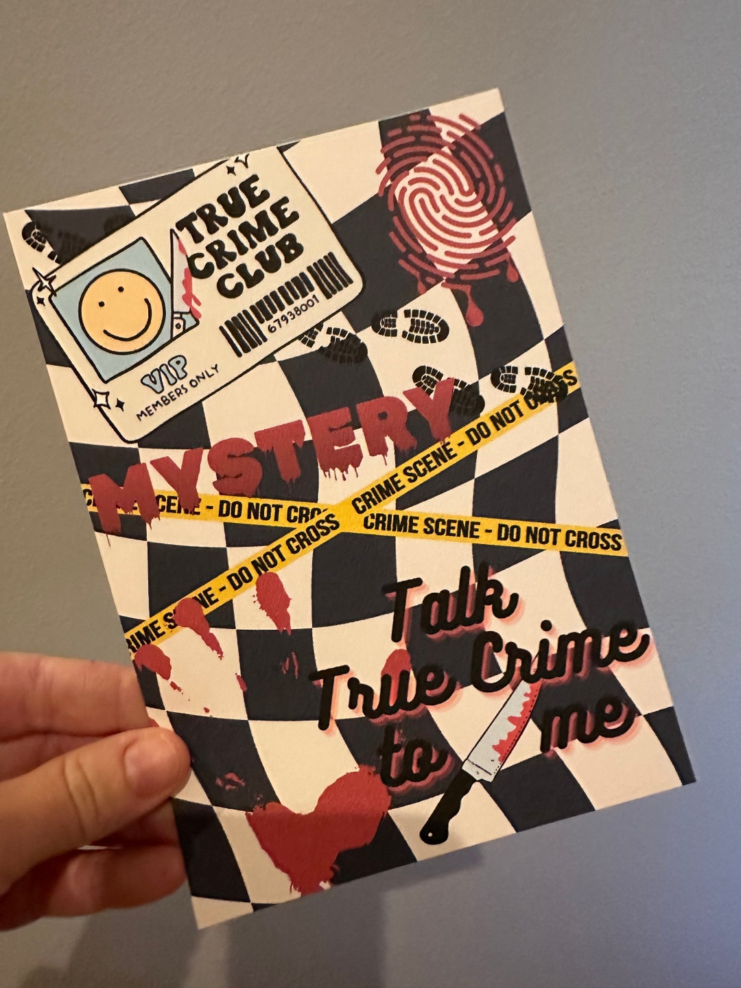 True Crime Kindle Insert Printable Kindle Decorations Ereader Inserts