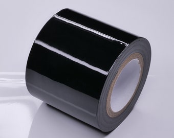 Tape noir Bondage Ruban de liaison bdsm électrostatique non adhésif de bondage 16 mètres