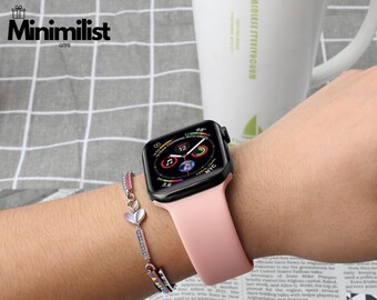 Sport Custom Silikon Apple Watch Band für Watch Series 1 2 3 4 5 6 SE 8 9 Ultra 38mm 40mm 42mm 44mm 41mm 45mm 49mm Uhrenarmband für iwatch