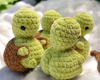 Crochet Cheeky Turtle