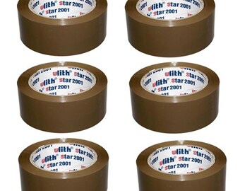 Nastro adesivo da imballaggio 50 mm x 66 m Nastro adesivo Baun Paketband