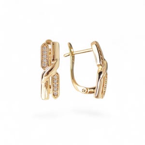 Gold Filled earrings, 18K Gold earrings, The Perfect Blend of Style and Quality, 18K Gold Fill for Effortless Sophistication, Gift for Mom
