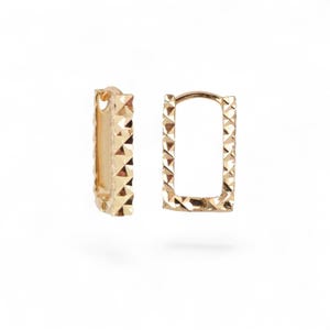 Gold plated earrings, 18K Gold earrings, 18K Gold Filled Hoops – Versatile & Eye-Catching Accessory for Any Occasion, Gift for Girls