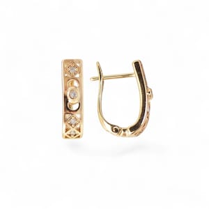 Gold Filled earrings, 18K Gold Filled Hoop Earrings – Radiant Shine & Durable Design for Effortless Elegance, 18K Gold Fill Earrings