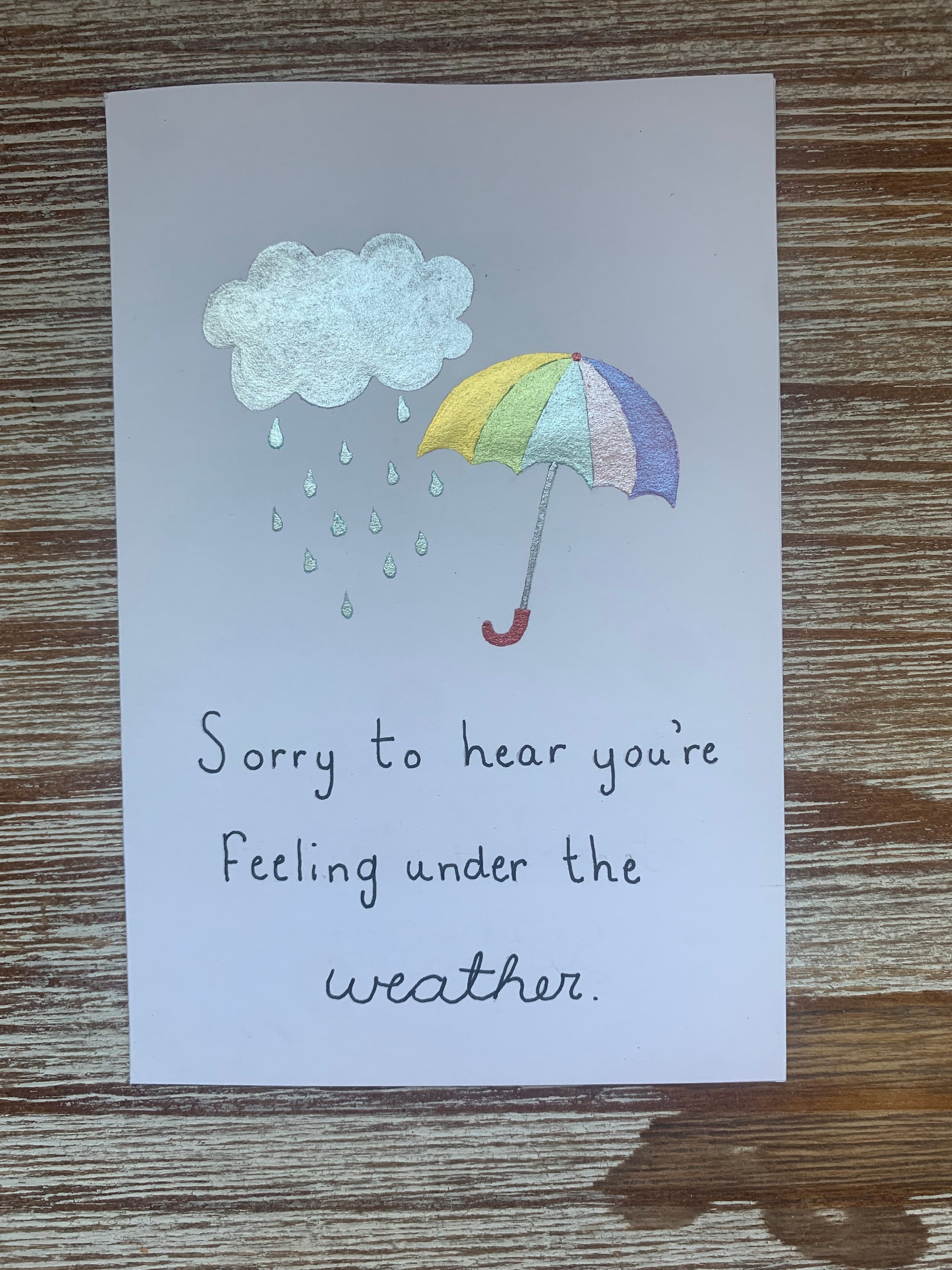 Get Well Soon Card Set - Etsy