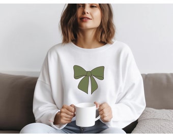 Comfy Bow Sweater for Women Cute gift