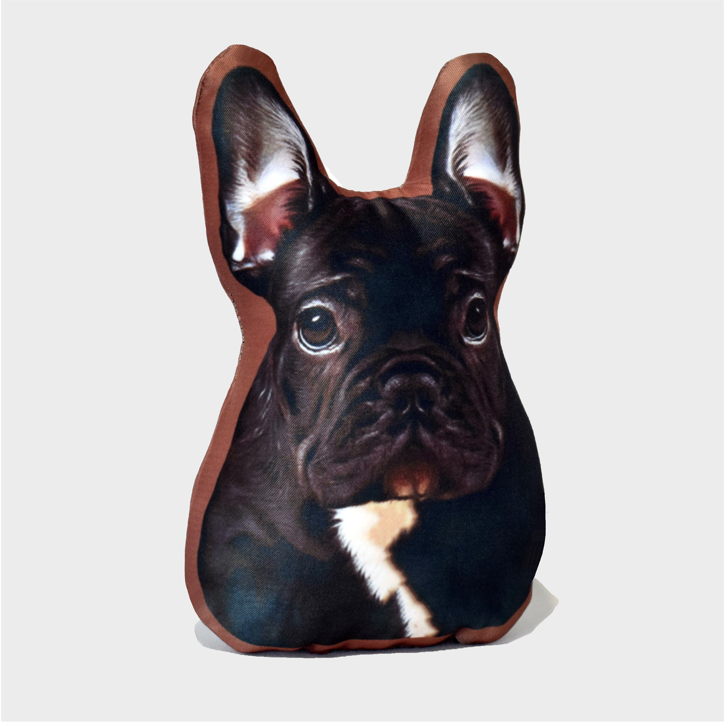 Chaussons Bouledogue Anglais - Semelle Antidérapante PVC - Tissu Peluche Doux - Tailles M (36-40) Et L (41-45)