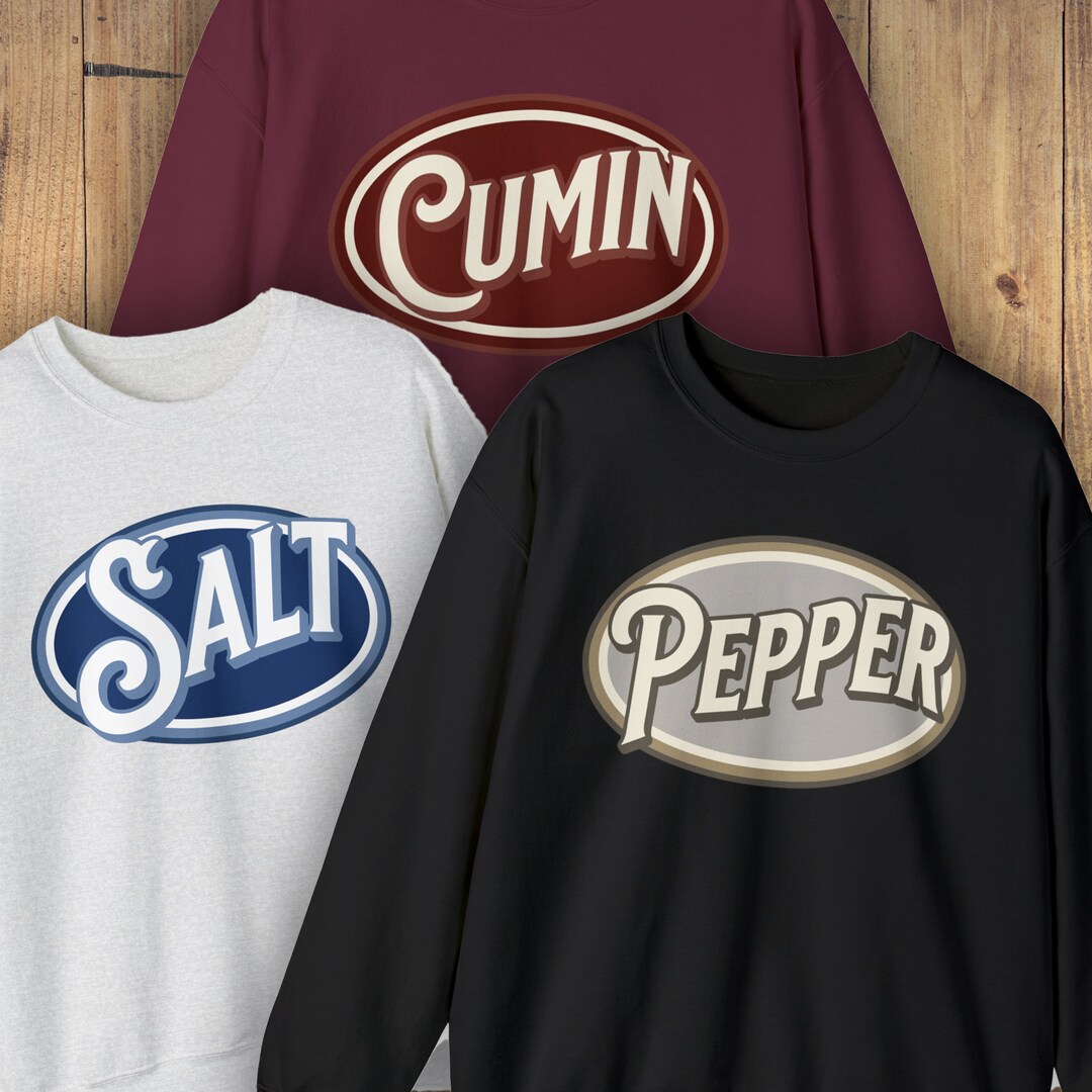 Salt Pepper and Cumin HIMYM Couple and Friends Matching Etsy