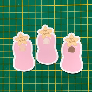Sticker ma star barbamama hijabi  - plusieurs couleurs de peau