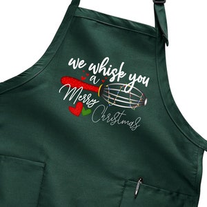 Baking Christmas Cheer Apron, Christmas Apron, Christmas Lights Apron, Cookie Apron, Christmas Gift