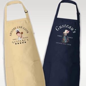 Ratatouille Family Apron: Chef Mouse Kitchen Gift