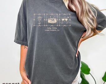 Custom Camp Bachelorette Shirt, Lake Bach Trip Tee, Mountain Bride Camping Shirts, Comfort Colors Tshirt, Hiking Bach Crew Gift Set