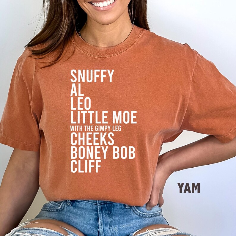 Comfort Colors® Snuffy Al Leo Boney Bob Home Alone Tee Inspired Quote