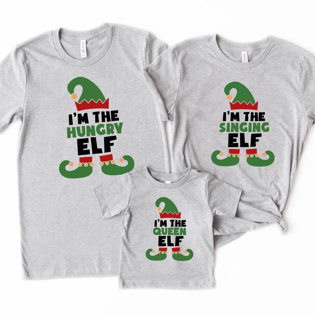Custom the Elf Shirt, Custom Elf Shirt, Christmas Family Matching ...