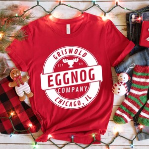 Griswold And Company Premium Eggnog Shirt, Funny Christmas Shirt, Christmas Gift, Christmas Vacation Shirt, Xmas Shirt, Family Vacation Tee